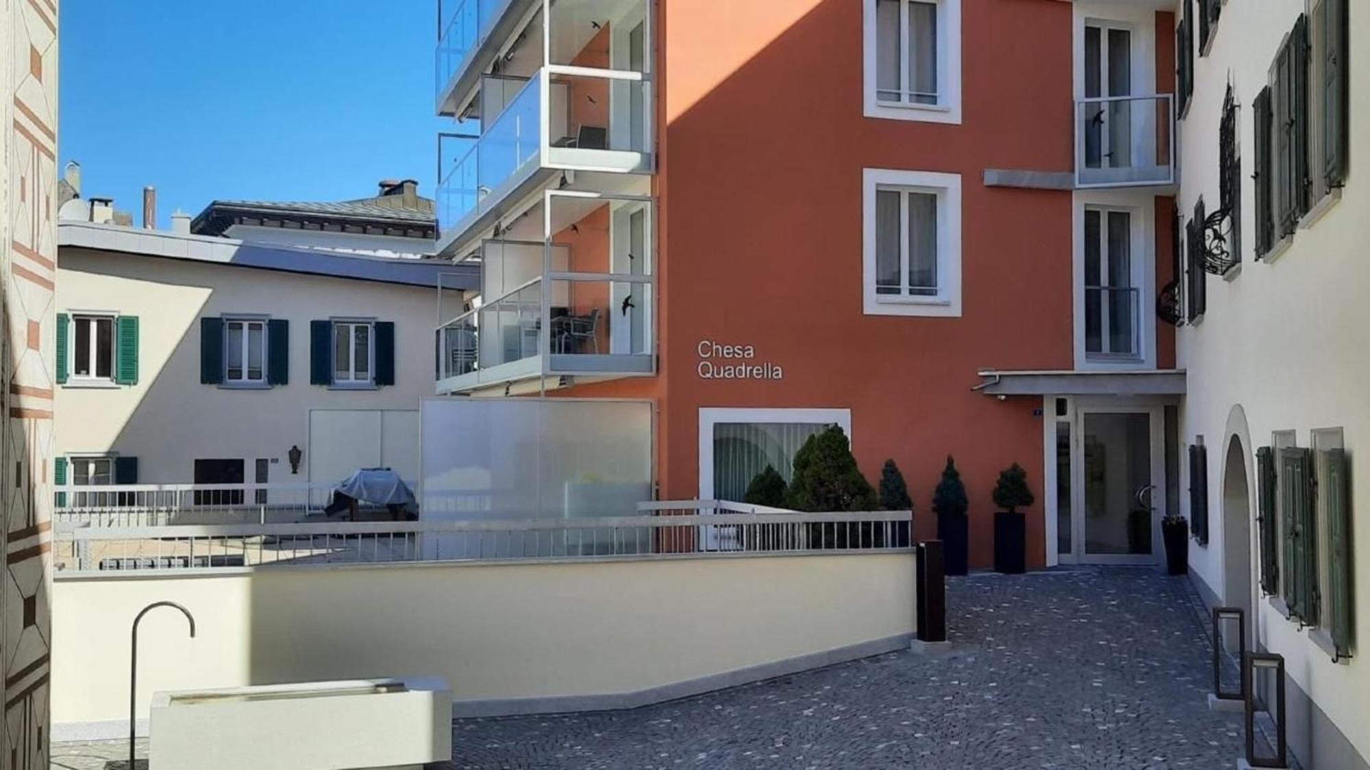 Chesa Quadrella Apartment Pontresina Exterior foto